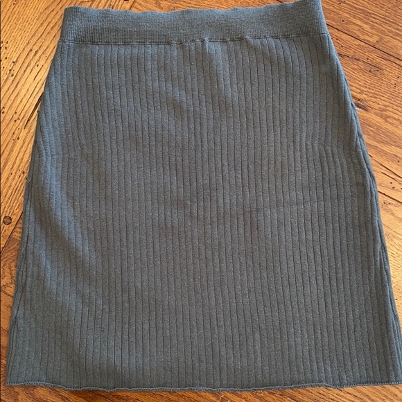 Free People Mod Wrap Mini Skirt in Thyme - Picture 6 of 11